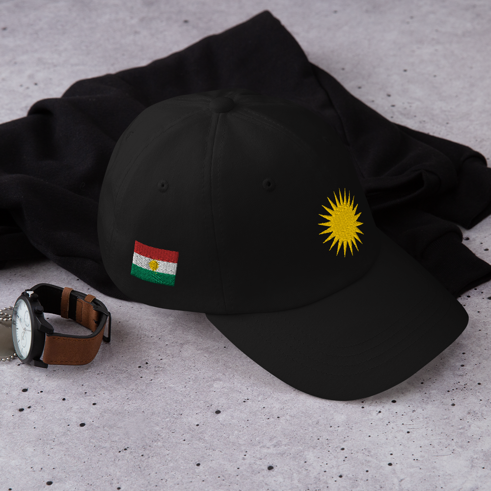 Special Edition Distressed Sun Cap - Black
