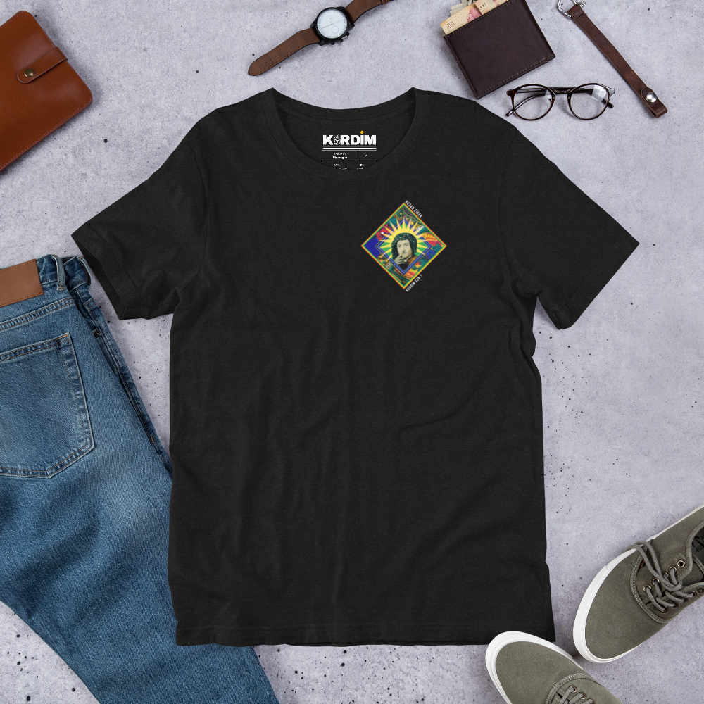 Kurdim Icons SZN1 - Hasan Zîrek - T-Shirt - Black