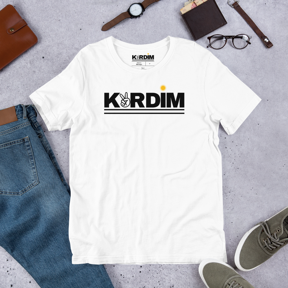 Kurdim Essential Logo Tee - White