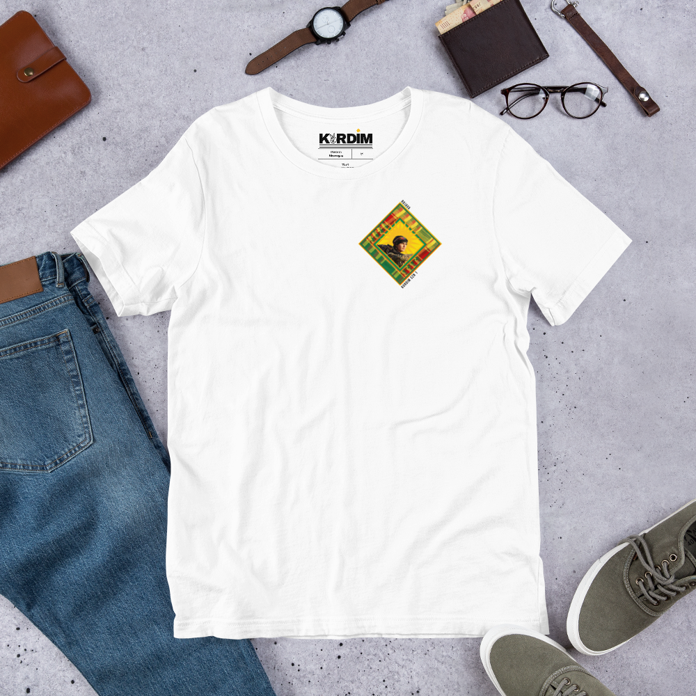 Kurdim Icons SZN1 - Heroes of Rojava - T-Shirt - White
