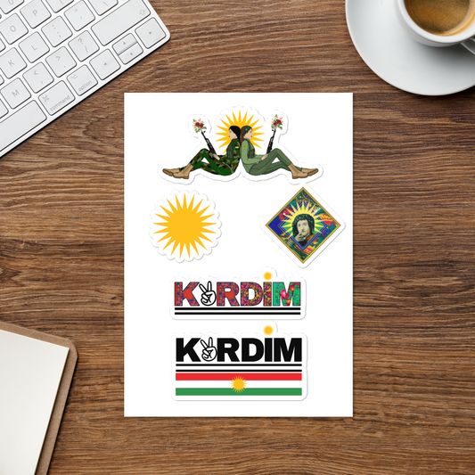 Kurdim Sticker Sheet 1