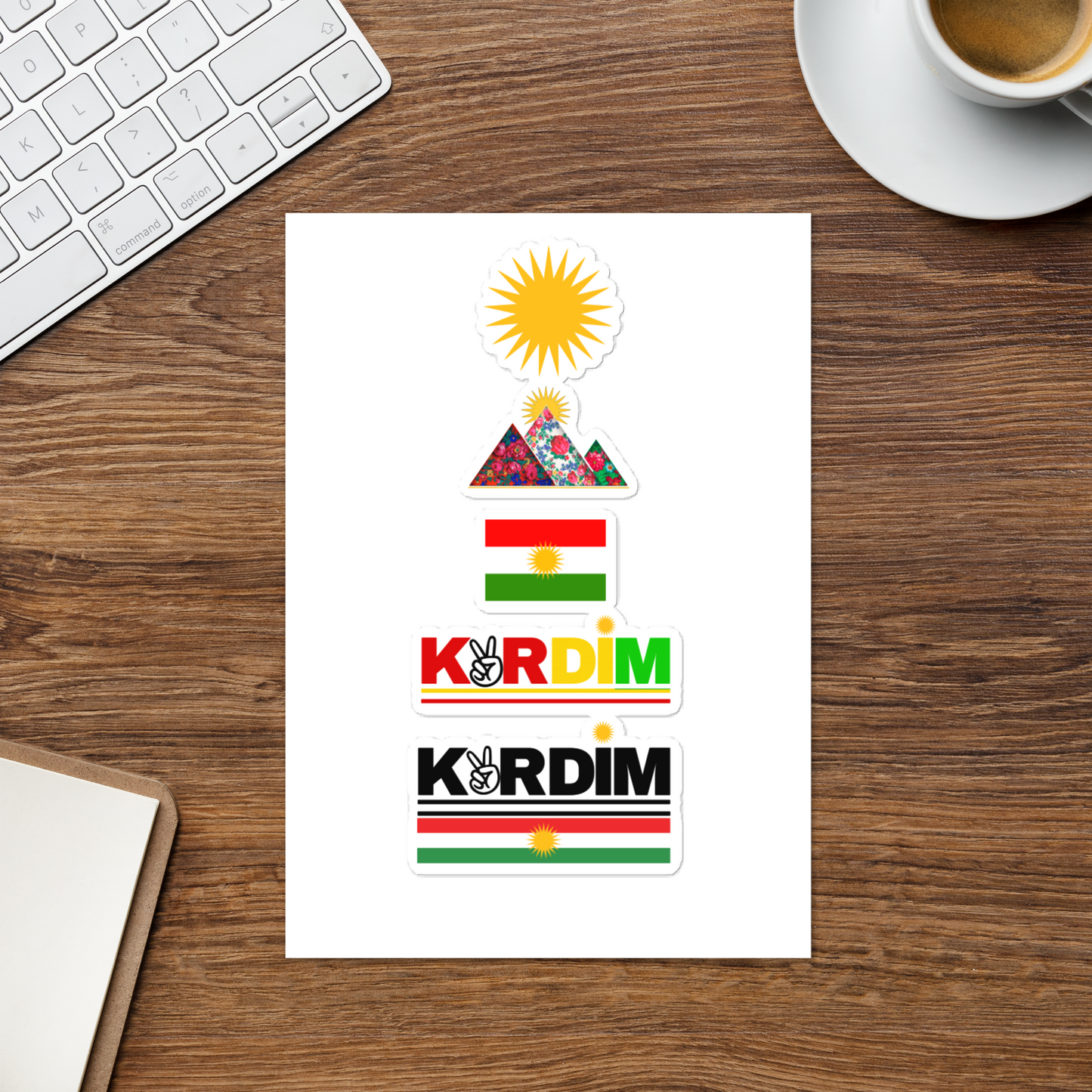 Kurdim Sticker Sheet 2