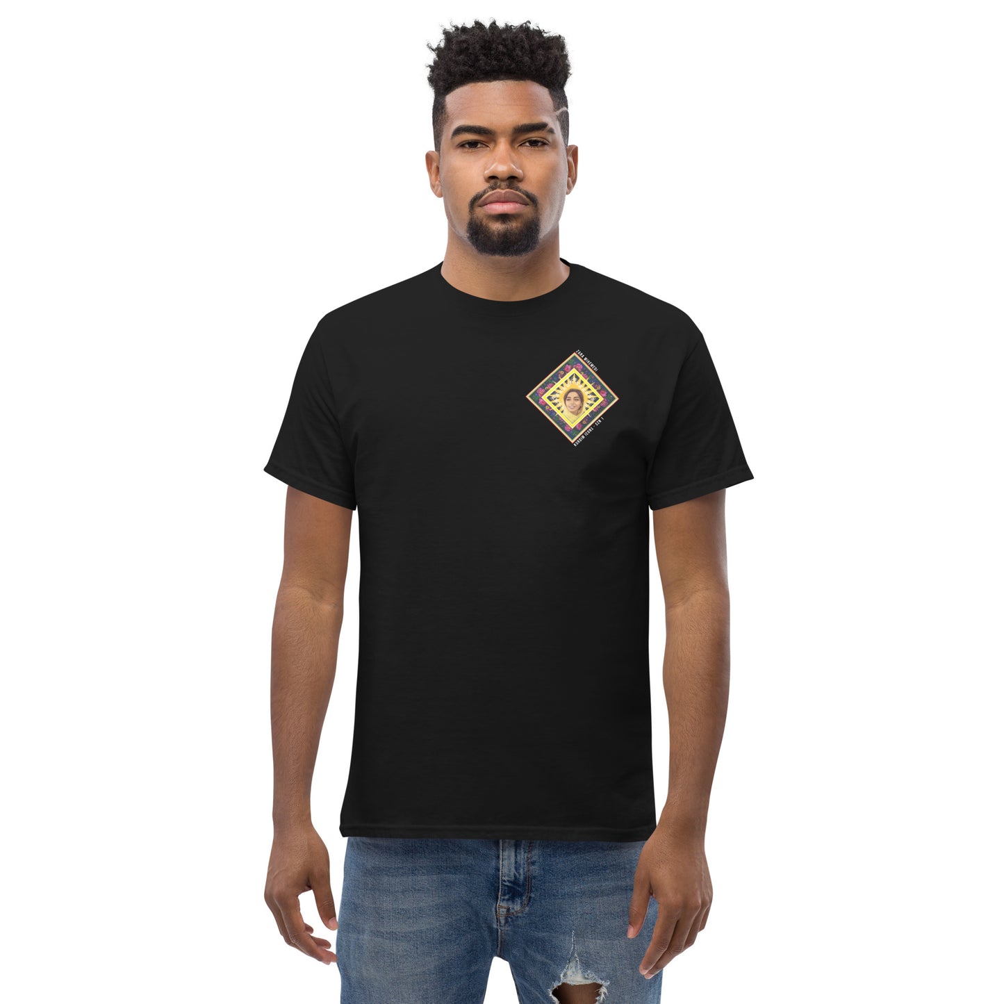 Kurdim Icons SZN1 - Zara Mihemedî - T-Shirt - Black